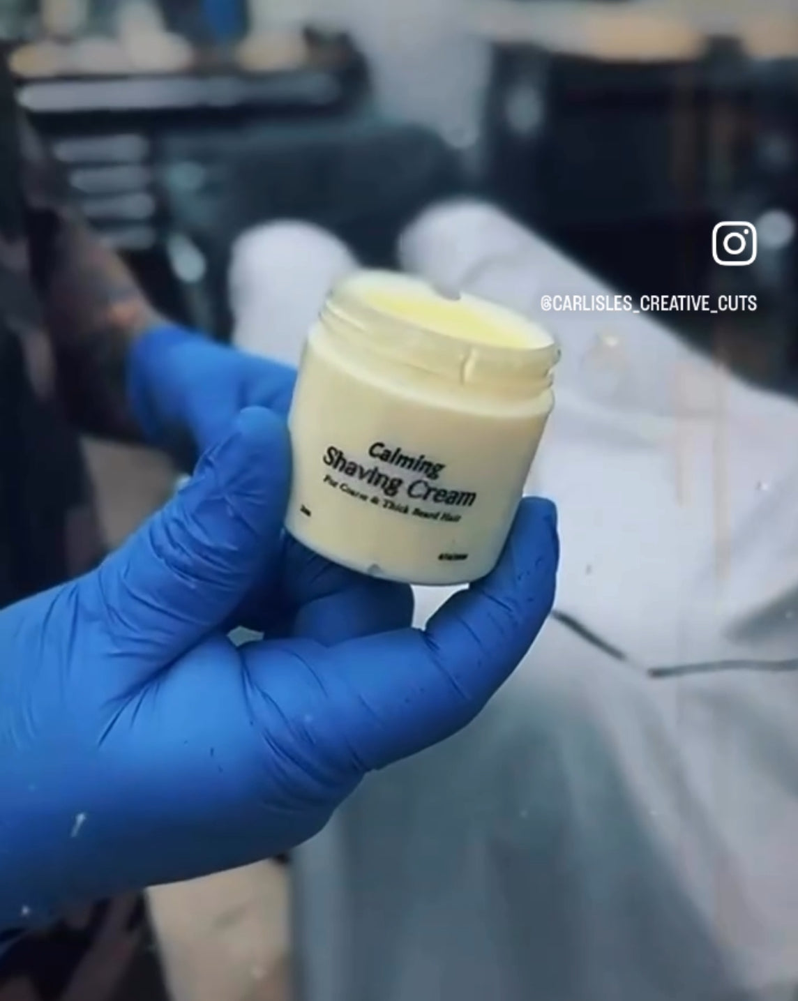 Carlisle's Creative Cuts "Calming" Shaving Cream