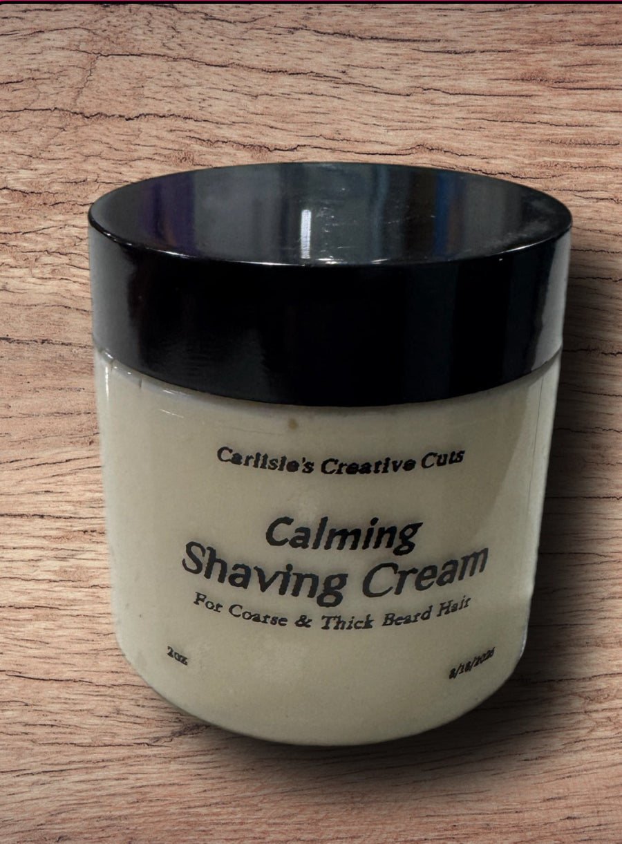 Carlisle's Creative Cuts "Calming" Shaving Cream