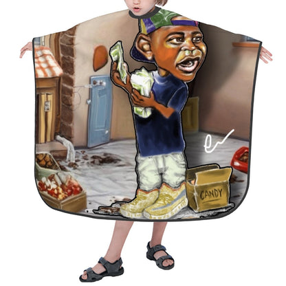 "Roscoe" Kid's Barber Cape