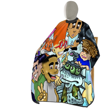 "Eric and the Gang" Kid's Barber Cape