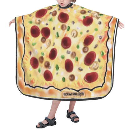 "Supreme Pizza" Kid's Barber Cape