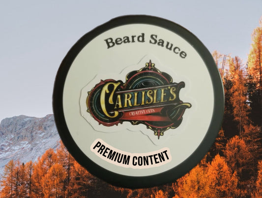 Carlisle's Creative Cuts "Beard Sauce"