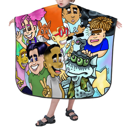 "Eric and the Gang" Kid's Barber Cape